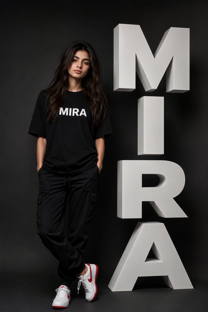 Ultra-Realistic Fashion Typography Poster