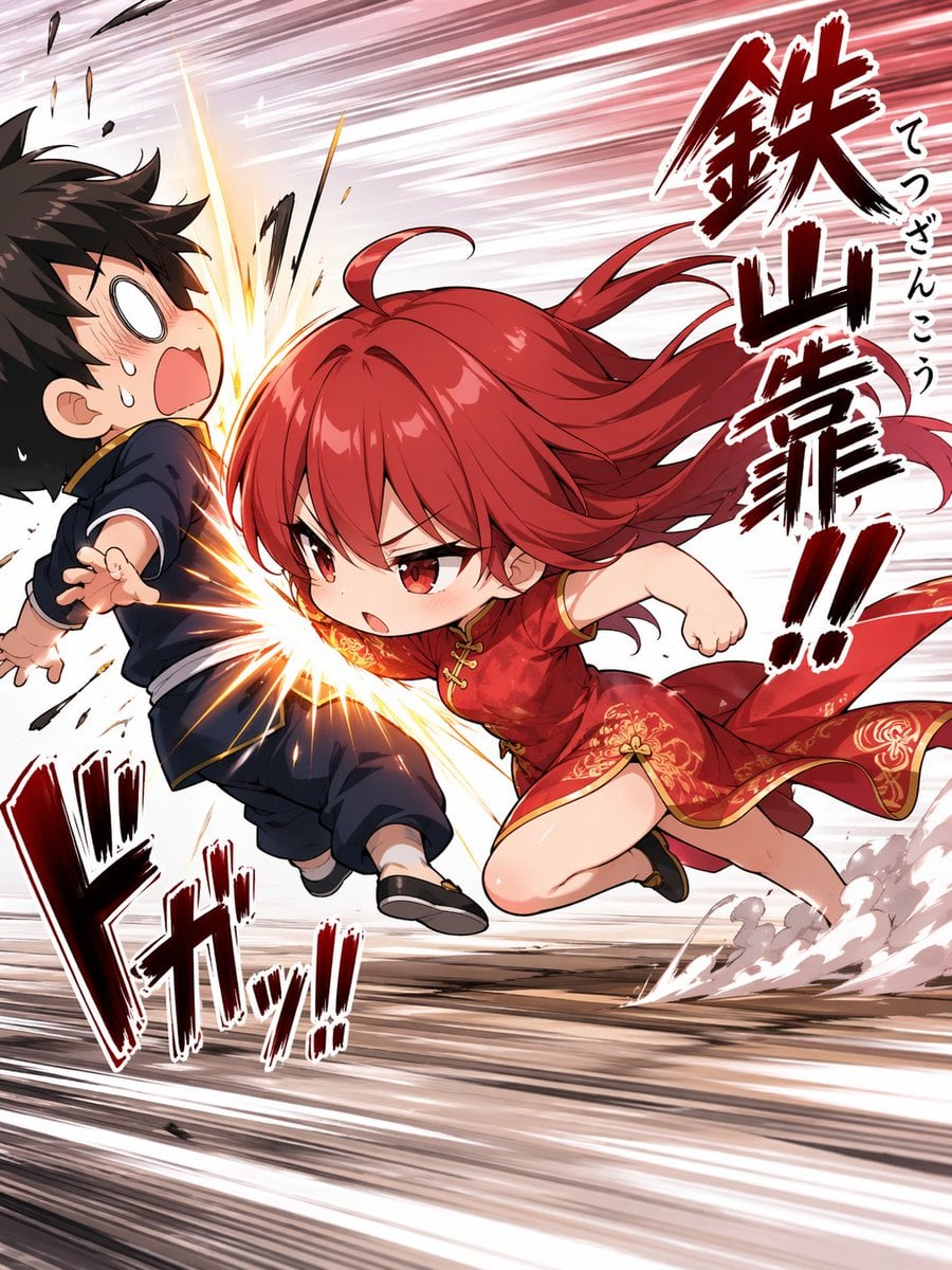 Chibi Tetsuzankou Impact Attack
