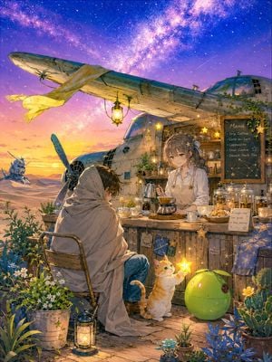 Desert Cafe Escape Story