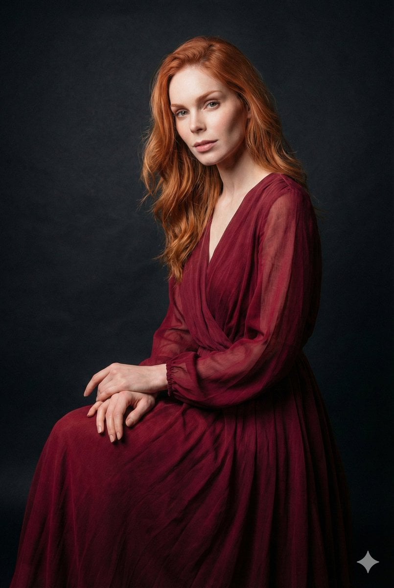 Ethereal Long Exposure Cinematic Portrait Prompt