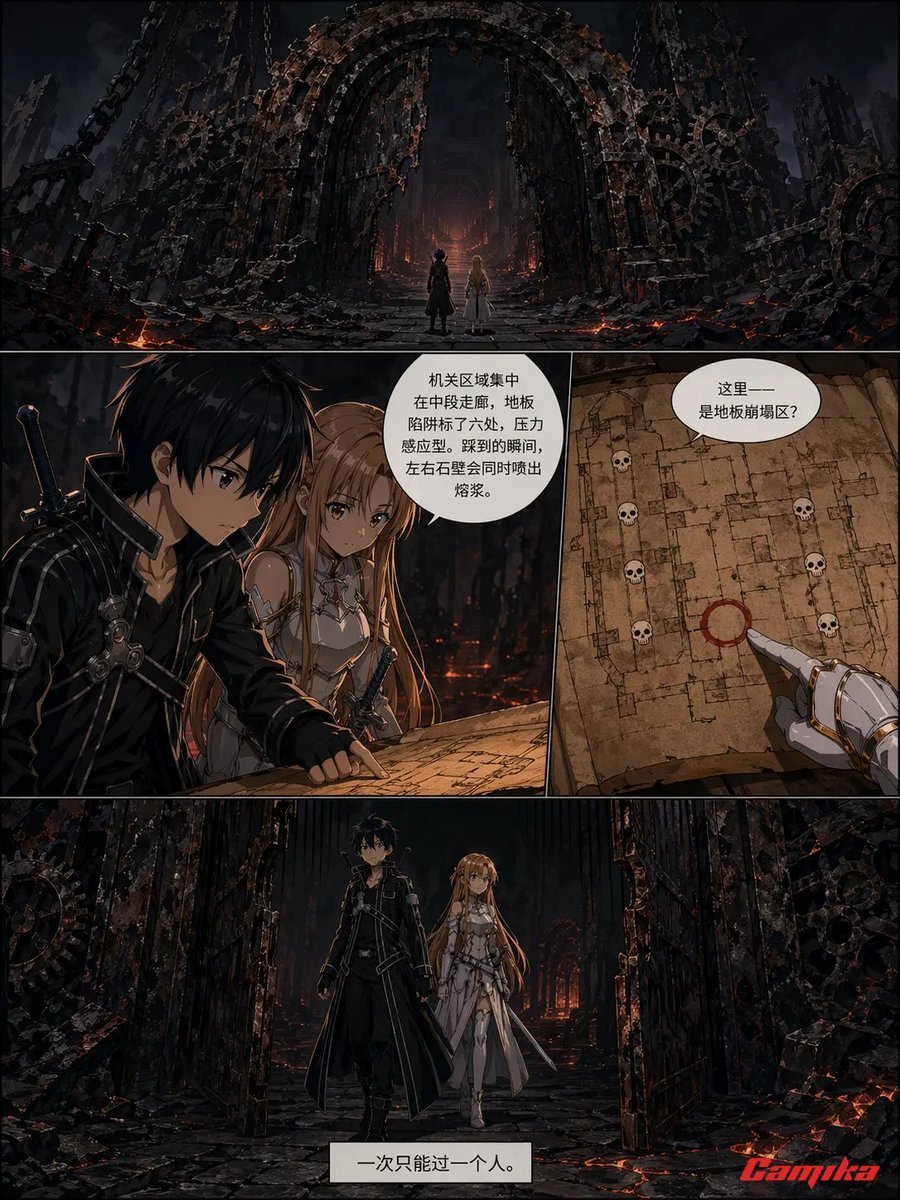 Dark Fantasy Ruins Manga Page