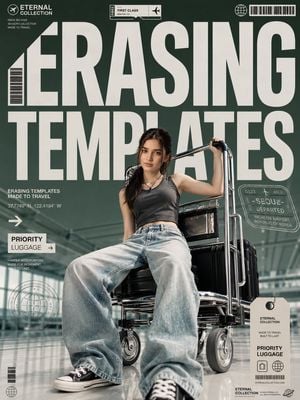 Airport Fashion Magazine Cover