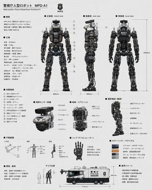 Police Robot Blueprint