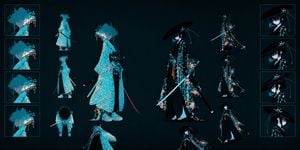 Premium Cinematic Character Identity Board