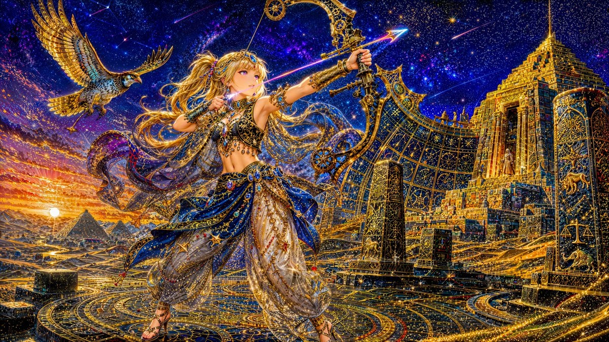 Celestial Archer in Golden Star Temple