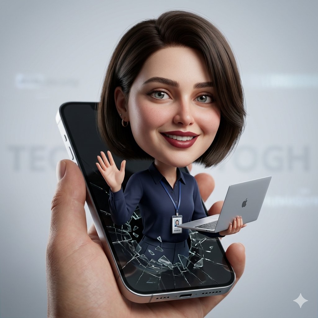 3D Caricature from Uploaded Face