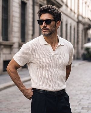 Elegant European Street Portrait
