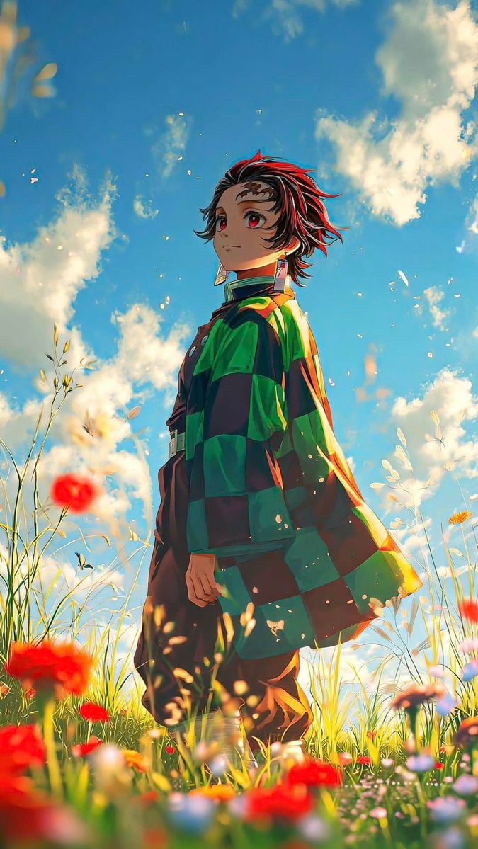 Cinematic Nature Anime Portrait