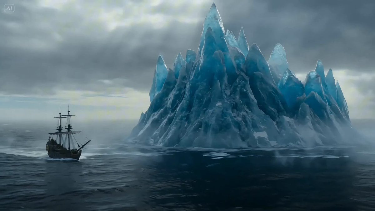 Ice Dragon and the Sailers - Seedance 2.0