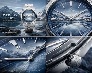 Luxury Watch Alpine Advertising Board