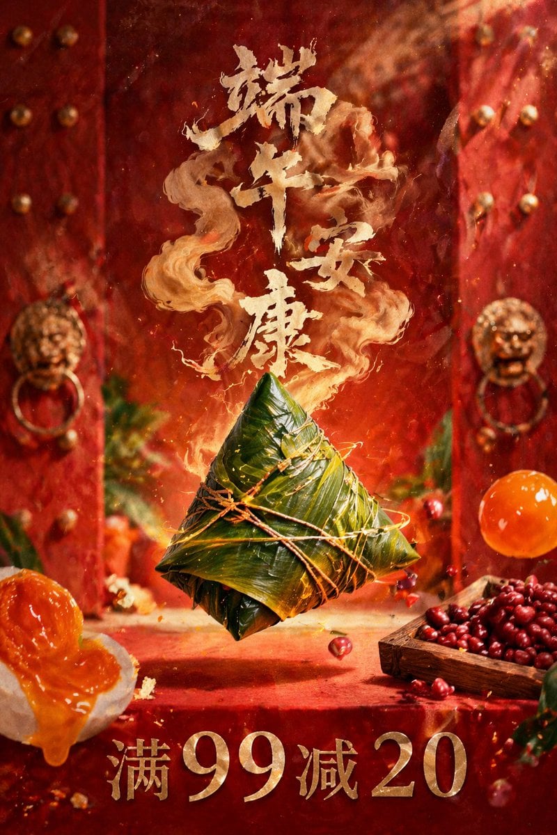 Dragon Boat Festival Promotional Poster