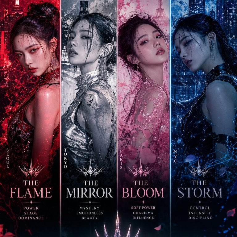 K-Pop Girl Group Comeback Concept