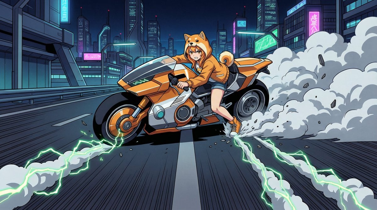 AKIRA 'Slide Brake Scene' Recreation Prompt
