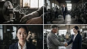 Industrial Factory Storyboard