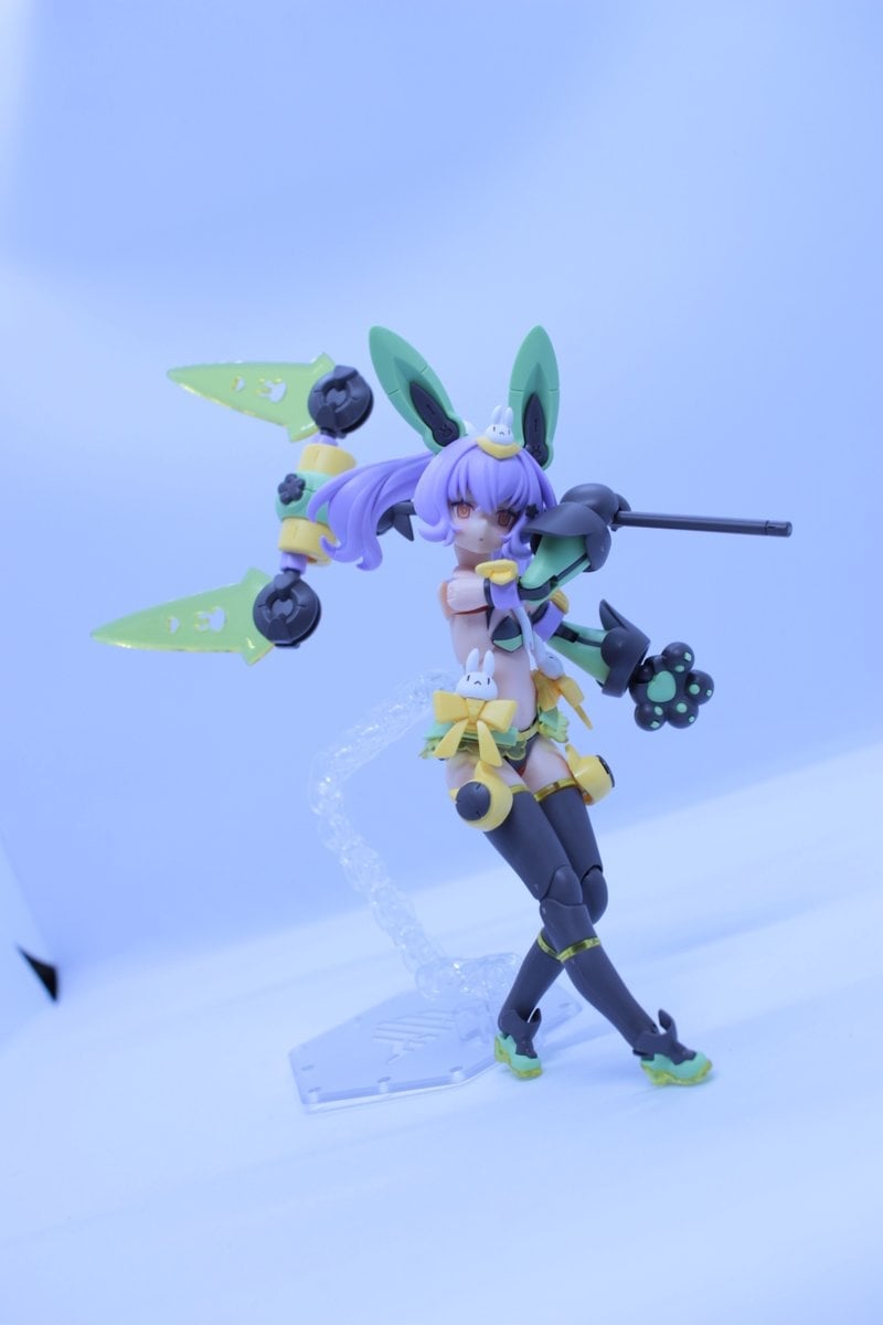 Low-Poly Character Figure of Megami Device
