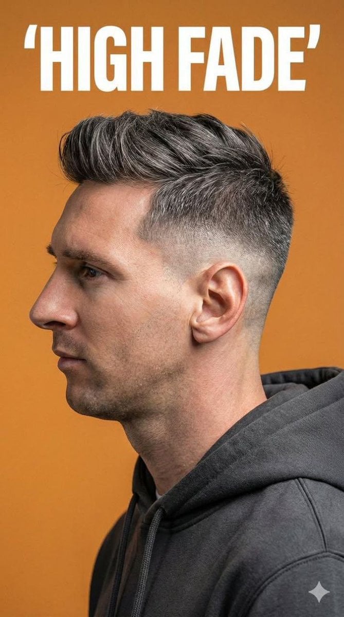 Ultra-Realistic Studio Portrait for Men's Hairstyles