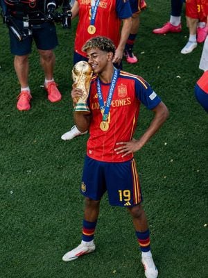 Football Player Championship Victory Celebration