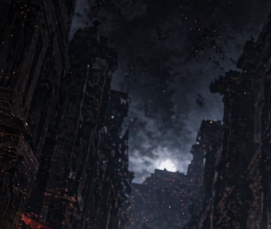Apocalyptic Ruined City Street