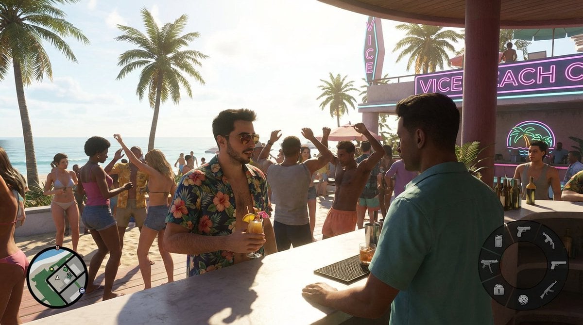 Beach Club Open-World Game Screenshot