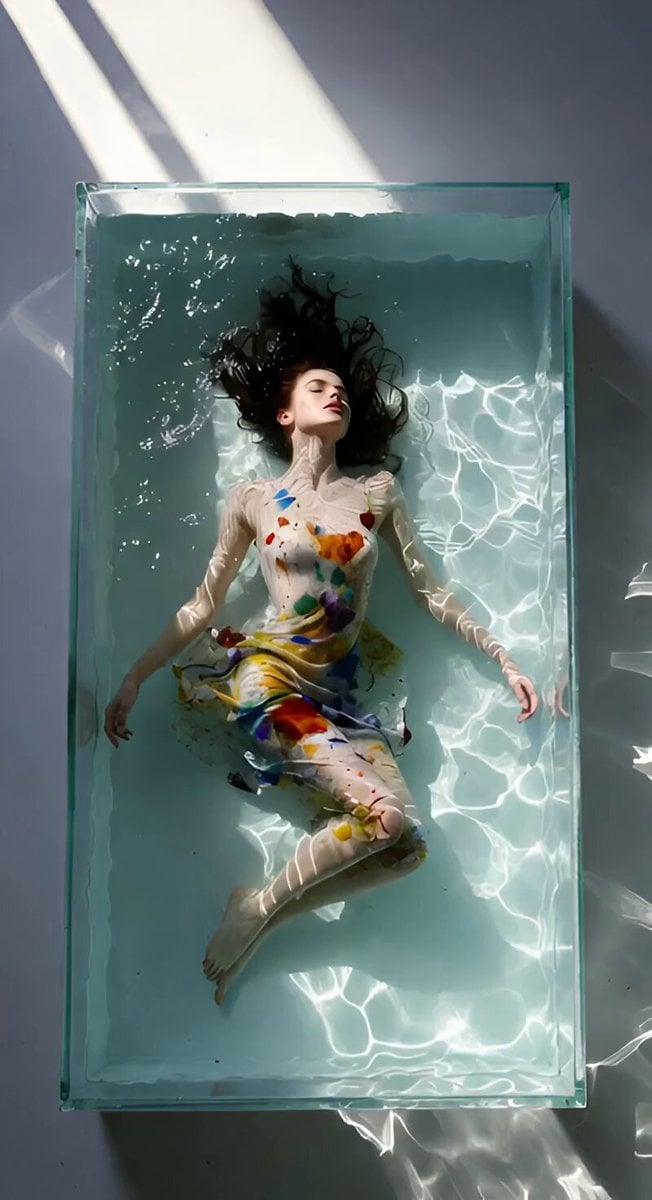 Dreamy Soft Motion and Echoing Water