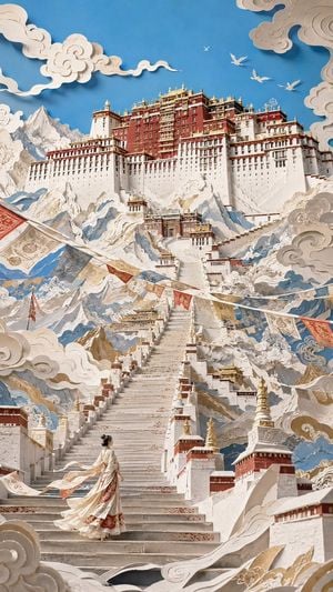 Oriental Papercut Art of Chongqing Palace