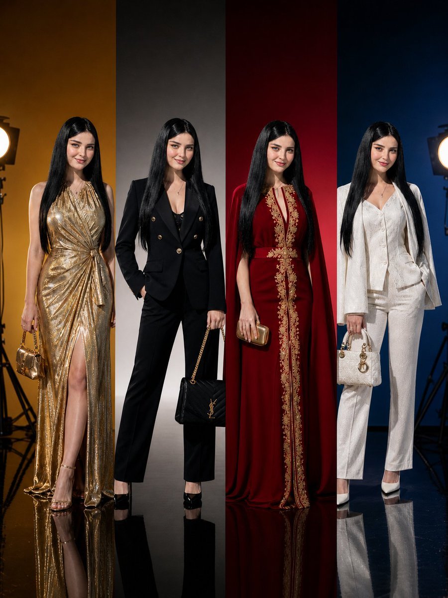 Panel Luxury Fashion Poster