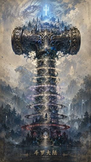 Epic Douluo Fantasy Tower Poster