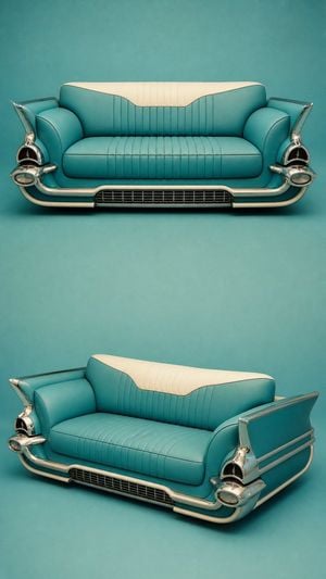 Vintage Car Sofa Design Concept