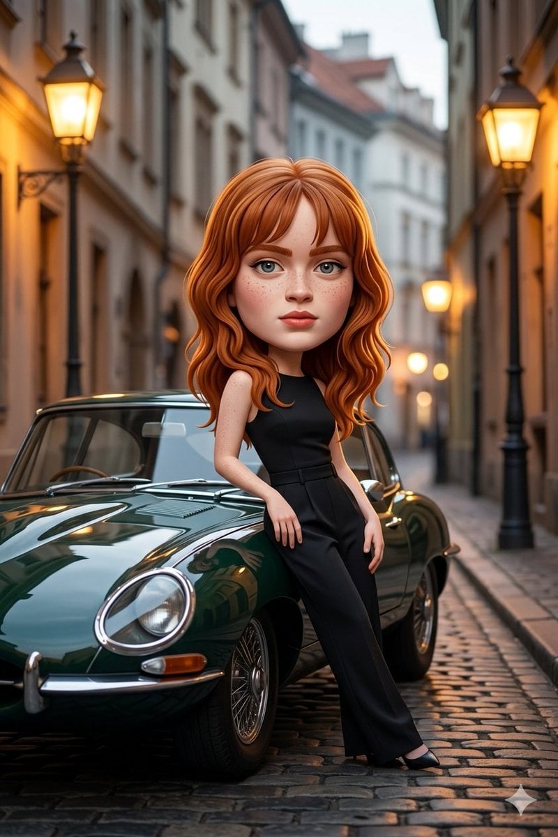 3D Cartoon Caricature with Identity Preservation