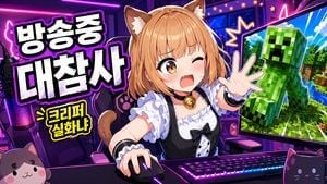 Anime VTuber Gaming Thumbnail