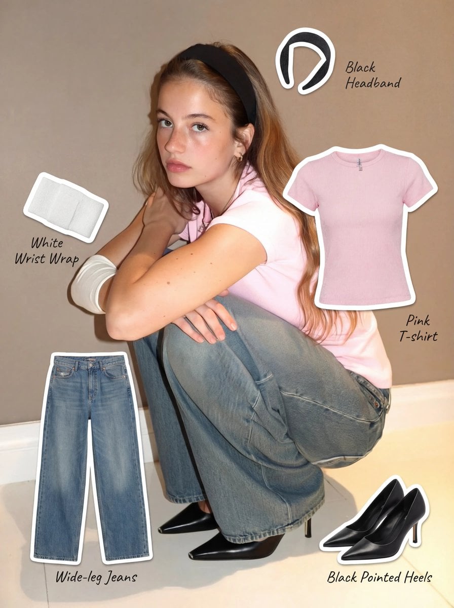Clothing Item Cut-Out Sticker Prompt