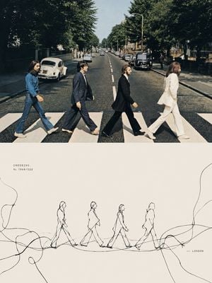 Tension Line Art Concept Poster