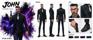 Noir Assassin Character Sheet
