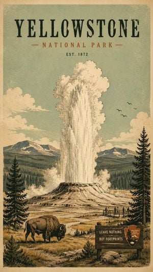 Vintage Hand-Illustrated Poster
