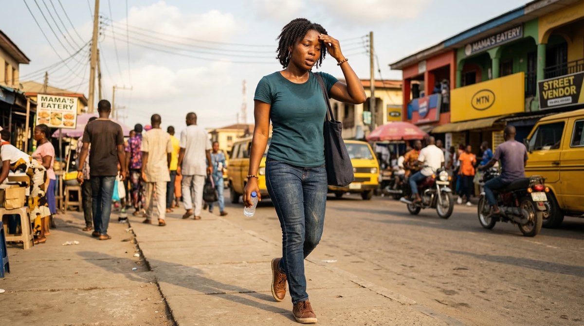 Nigerian Adult in Casual Daytime Clothing