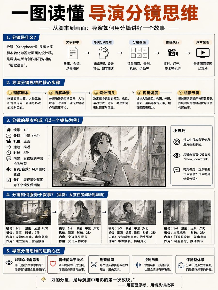 Storyboard Director Infographic