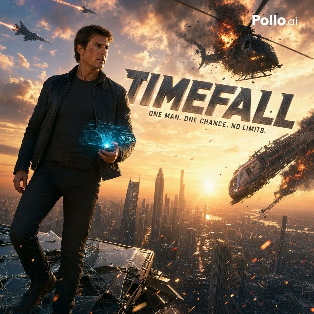 Cinematic Sci-Fi Action Poster