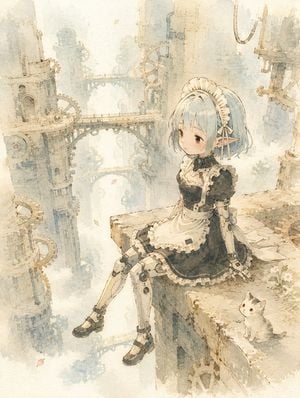 Nostalgic Japanese Children's Illustration Style