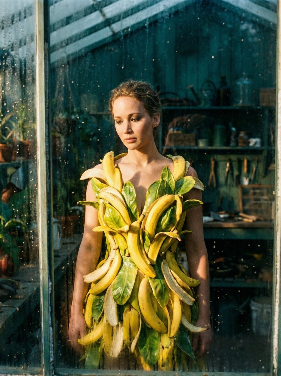 Tropical Melancholy Laboratory Surreal Portrait