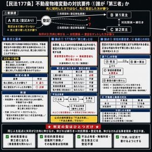 Japanese Civil Code Article 177 Infographic