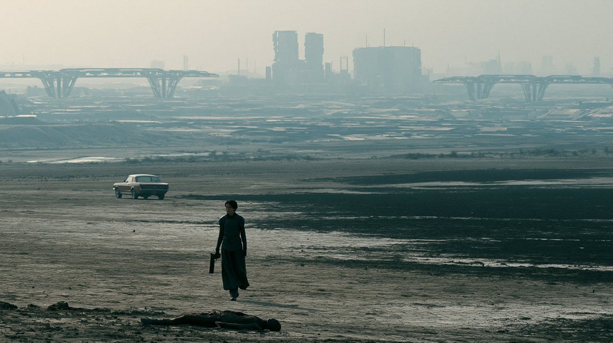 Dystopian Sci-Fi Wasteland Film Still