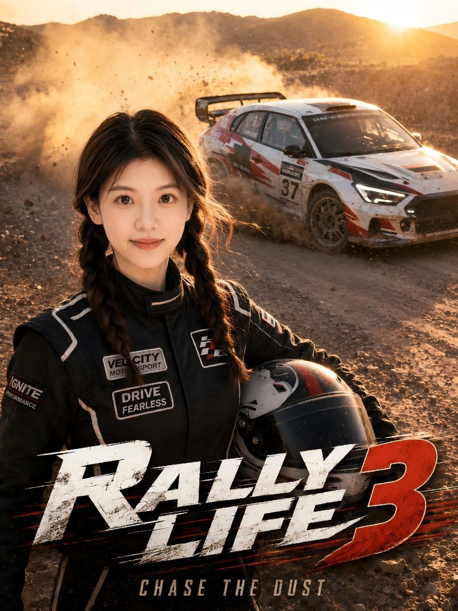 Desert Rally Commercial Movie Poster