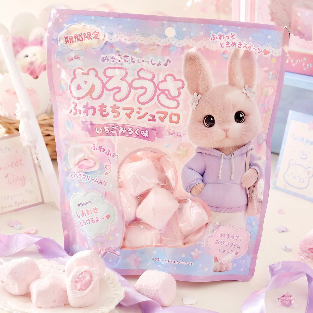 Kawaii Japanese Candy Packaging