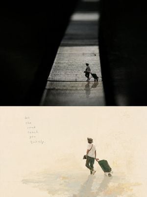 Artistic Memory Collage Poster