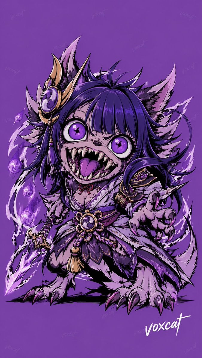 Chinese Mythological Beast Poster