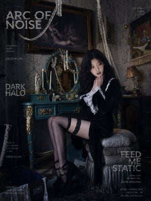 Dark Gothic Lolita Static Portrait