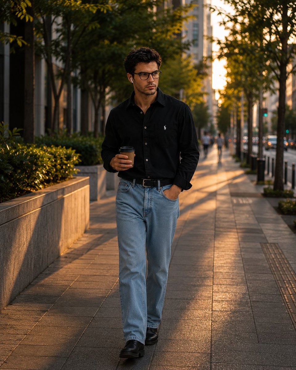 Urban Golden Hour Fashion Photography