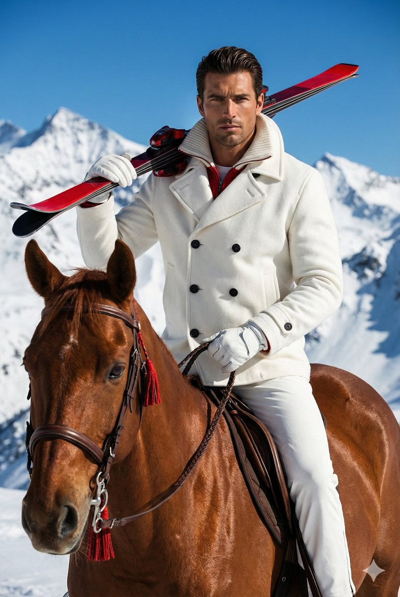 High-End Luxury Winter Fashion Campaign Prompt