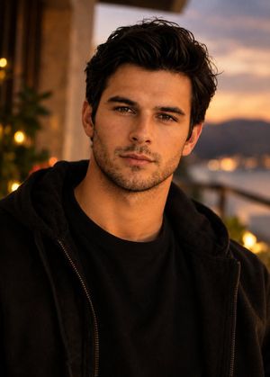 Golden Hour Seaside Portrait