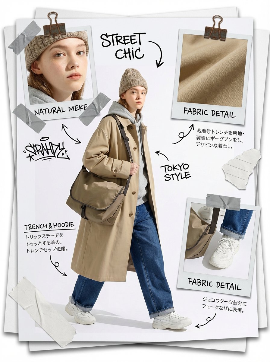 Fashion Scrapbook Page Layout Generation